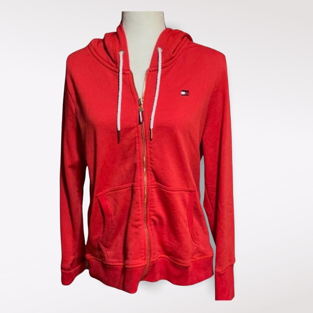 Tommy Hilfiger zip up sweatshirt size Large